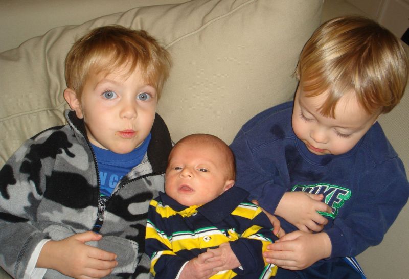 Cousins Tyler and Caden Collison Checkin' Out Eric