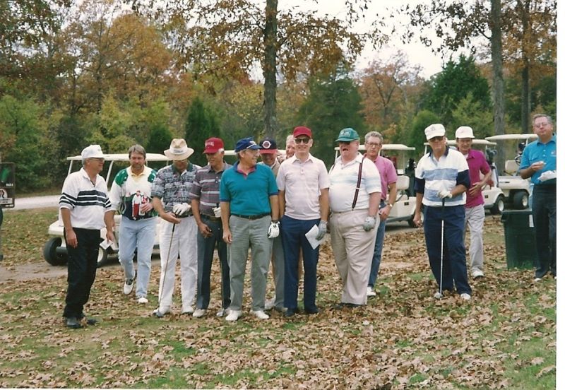 1994-TDL  start of 4-man scramble at valley course