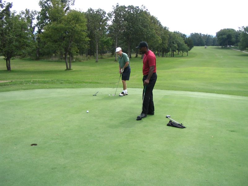 2008 TDL--Ken Corbin & Dennis Gilmore on 18th