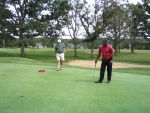 2008 TDL--Roy Phillips & Dennis Gilmore on 18th