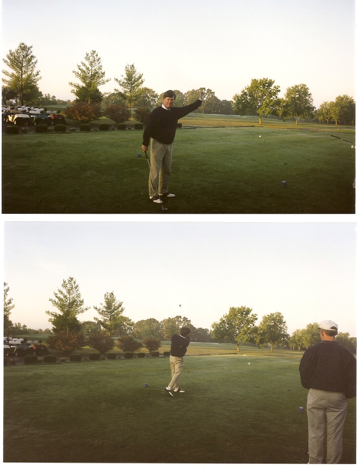 1998 TDL  Ewing & Siemons on 1st tee