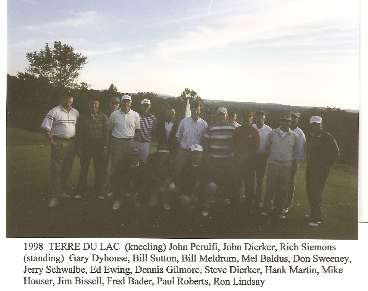 1998 TDL  valley course  after 4-man scramble