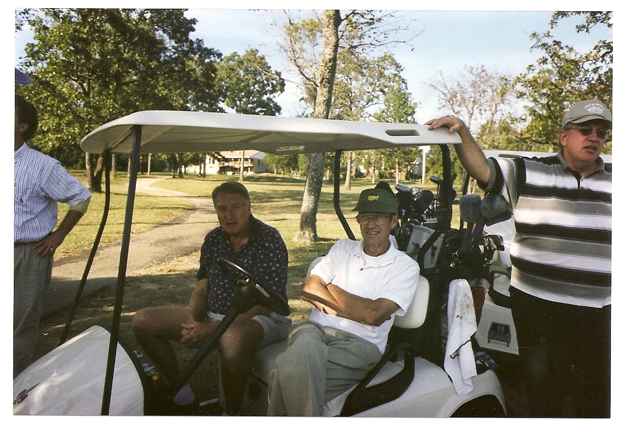 1998 TDL  valley course  Johnson Bader S Dierker at 9th green