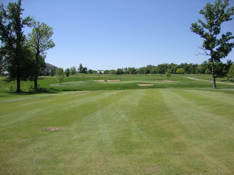 2010 Crown Pointe--7th green beyond ditch