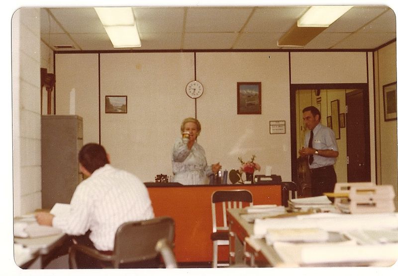 1979 Bernice Ret--Charlie Turlin, Bernice Thornton & Carl Myers