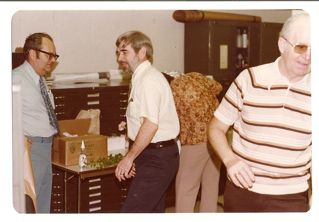 1979 Bernice Ret--Glen Shadley, Jim Reed, Marge Robbins & Jim Gardner