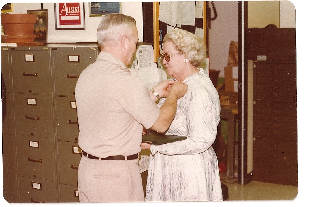 1979 Bernice Ret--pin from Col. Lee McKinney