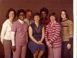 Word Processing 1970's: ___1___, Thelma Ross, Beth Bladdick, Kathy Kornberger, Diane Grimes, Sherri Greene, Theresa Williams