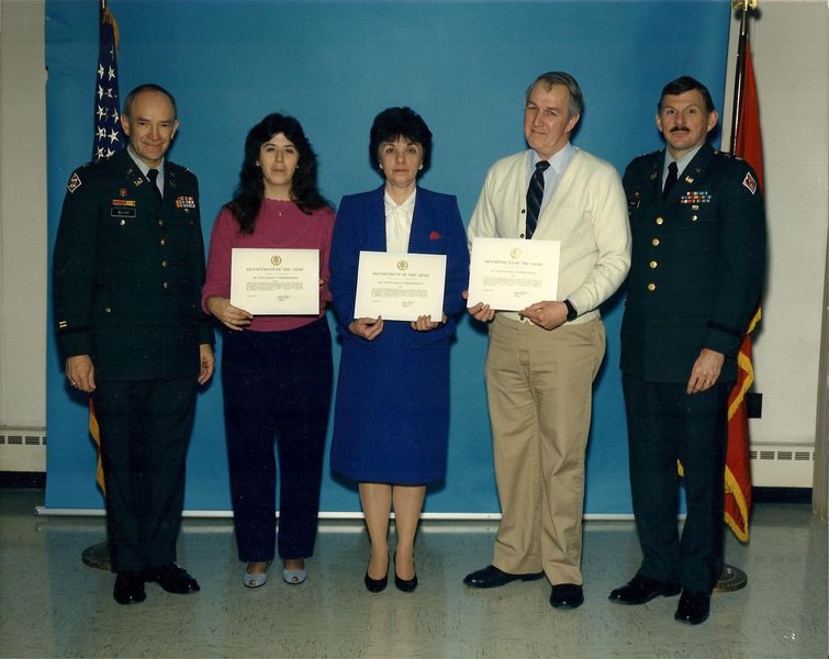 Col Wilson, D.Kavanaugh,K.Kornberger,Fred Shephard,LTC Brown