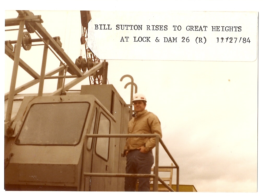 1984 Mel Price L & D--Bill Sutton on crane