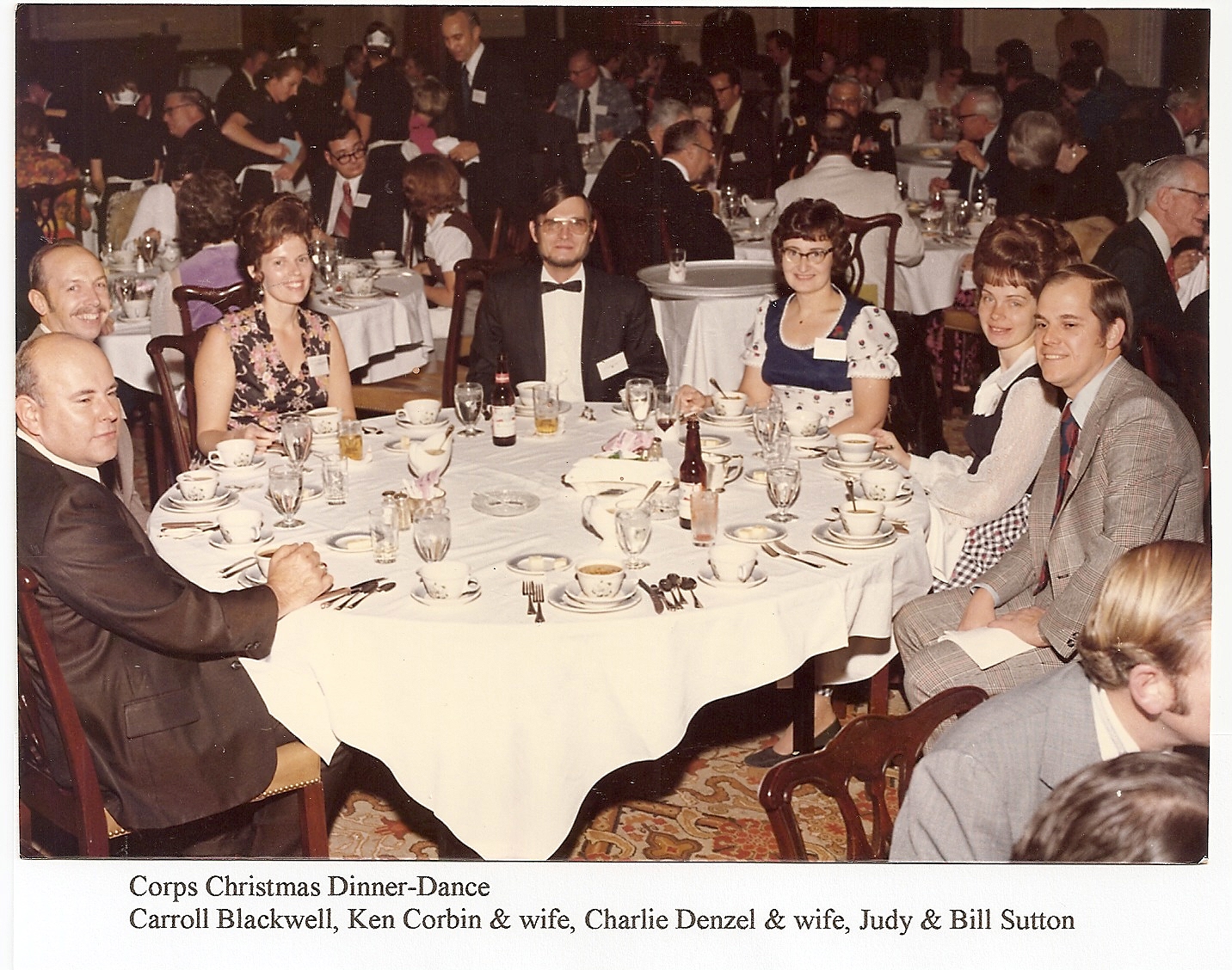 Corps Dinner-Dance--Blackwell, Corbins, Denzels & Suttons