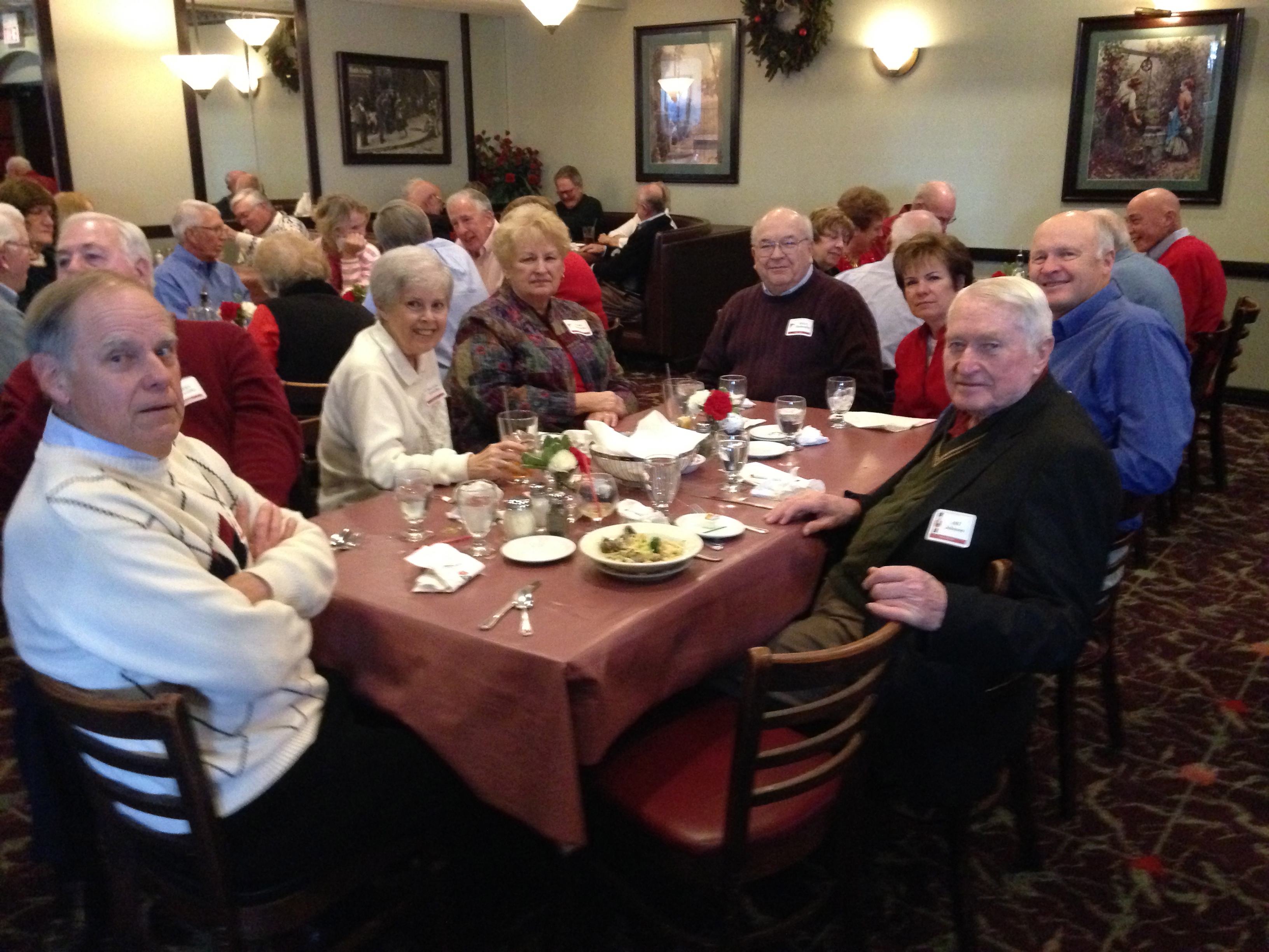 Bill Sutton, Jerry & Mary Lou Schwalbe, Barb & Paul Nadziejko, Kathy & Mel Baldus, Art Johnson