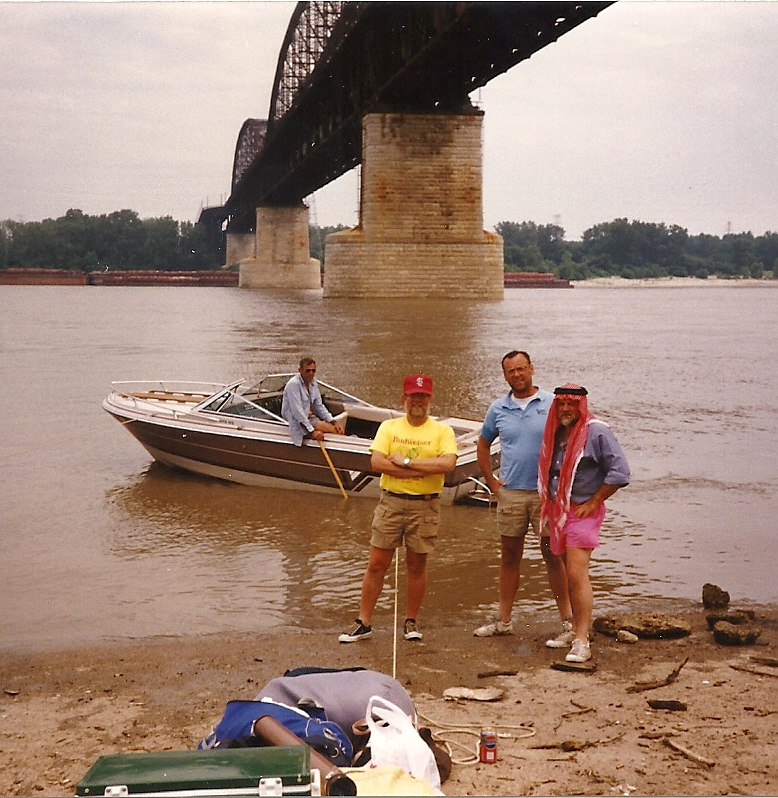 1985-Dennis Zavidil (Kozeny Wagner), Rich Mills, Walt Schuster (Schuster Eng.) and Paul Kornberger.