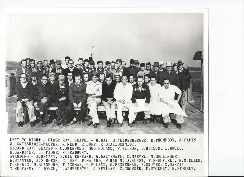 Dredge Kennedy Crew Circa 1940's