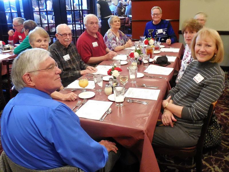 Russ Elliott, Jan and Ken Corbin, Dennis and Joan Schick, John and Mary Thoele, Jane Astrack, Mary Elliott