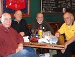 Larry Strunk, Bill Sutton, Paul Kornberger and friend, Walt Schuster - Jan 2017