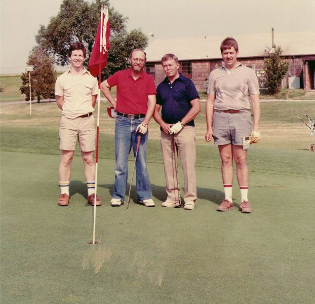 Ray Steege, Mike Houser, Rich Bunce and Fred Niermann