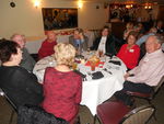 L to R: Carolyn Johnson, Penny and Jim Edinger, Larry Strunk, Joe and Fran Effertz, Sandy and Bob Wich