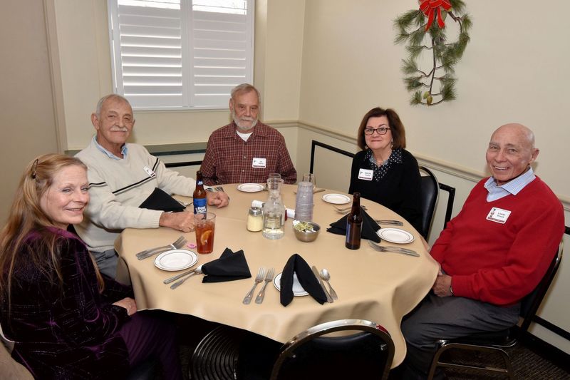 L to R: Terry Ferris,Wayne Miller, Ed Pucel, Regina Pucel, Larry Strunk