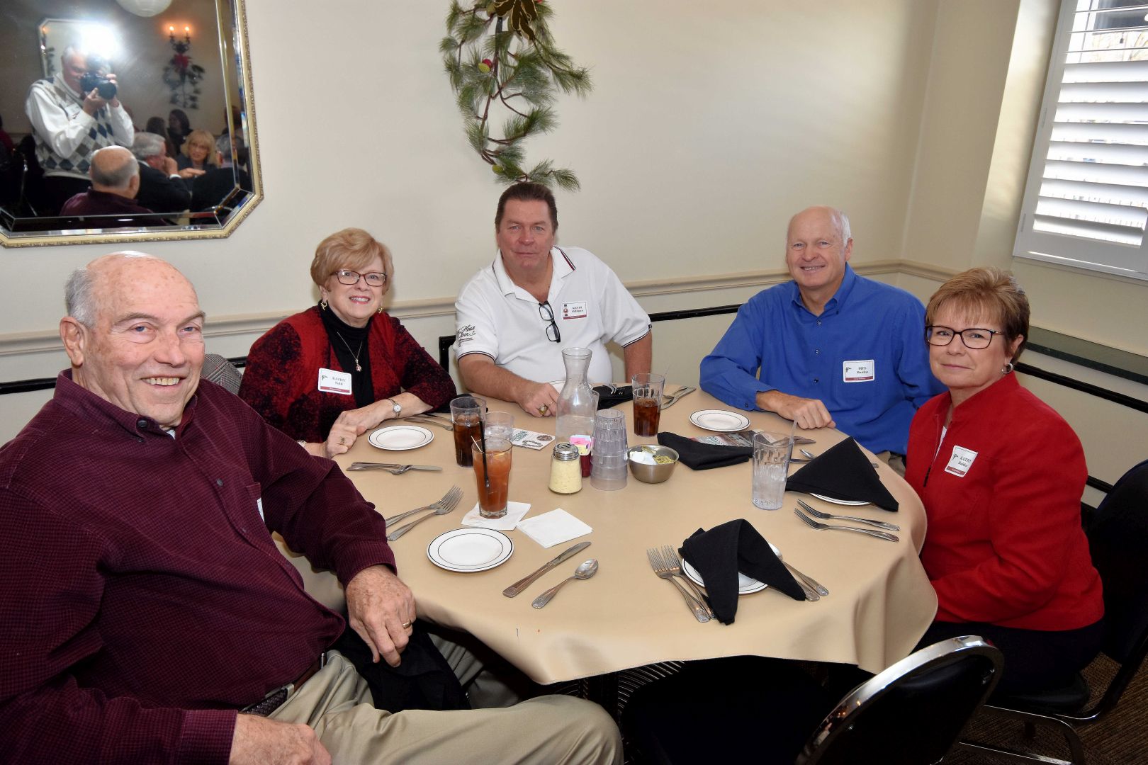 L to R: Wally Feld, Kathy Feld, Kevin Milligan, Mel Baldus, Kathy Baldus