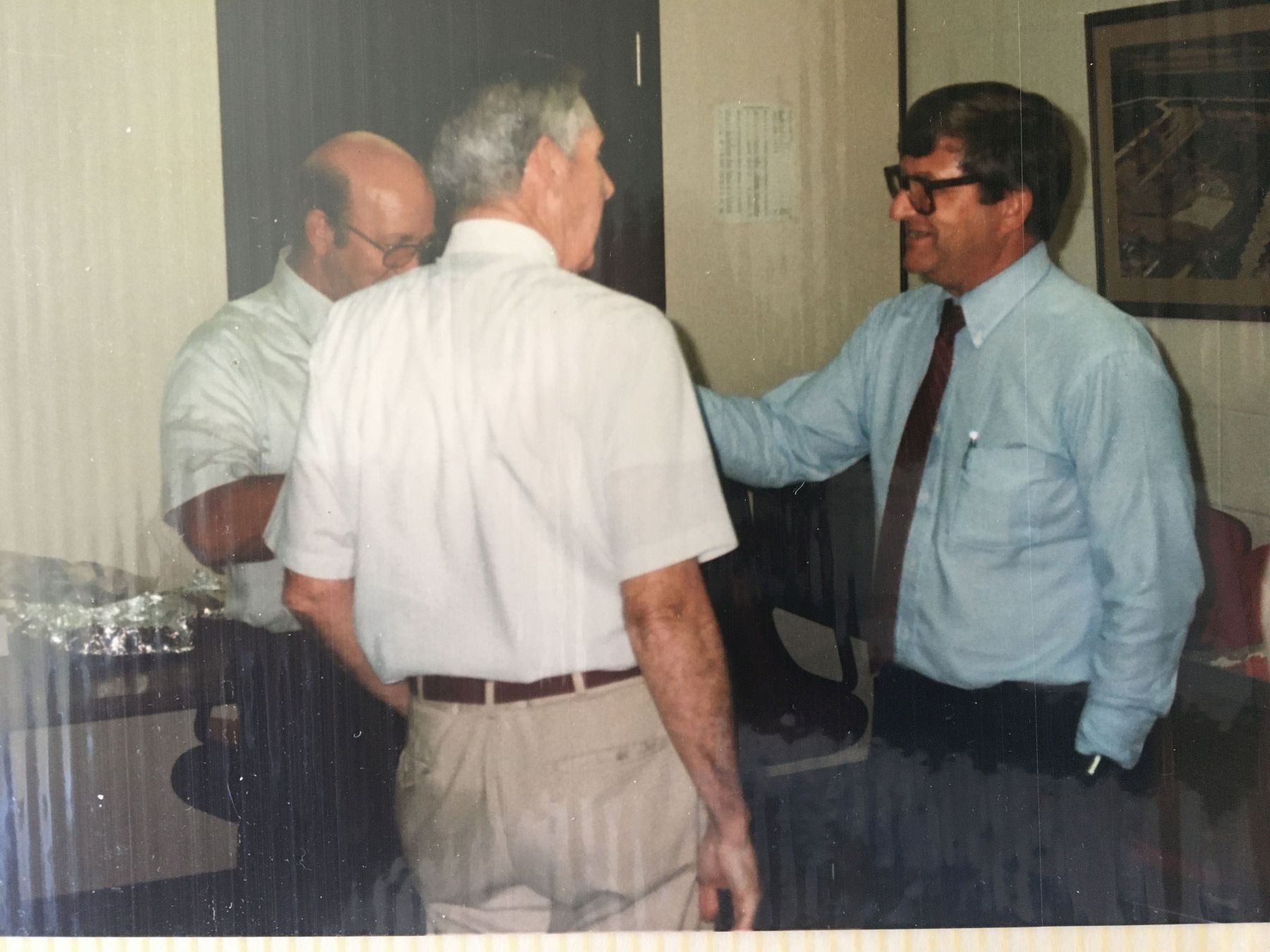 Gordon Davis, Jim Cronin, and Ed Middleton