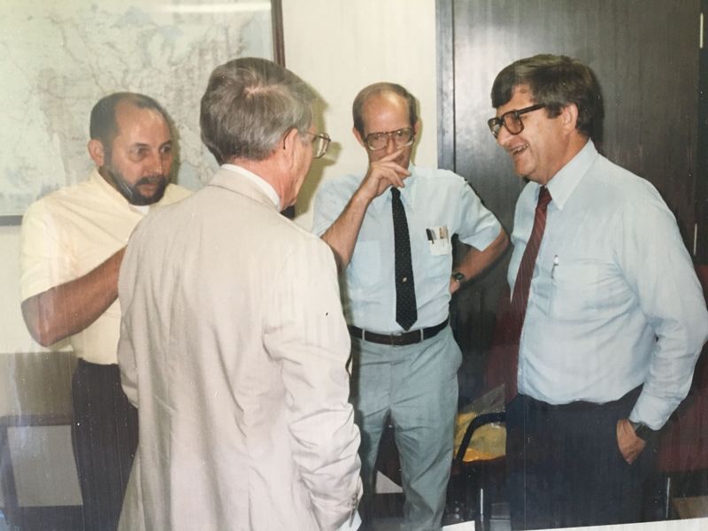 Mel Stohl, Jack Niemi, Jerry McClintock, and Ed Middleton