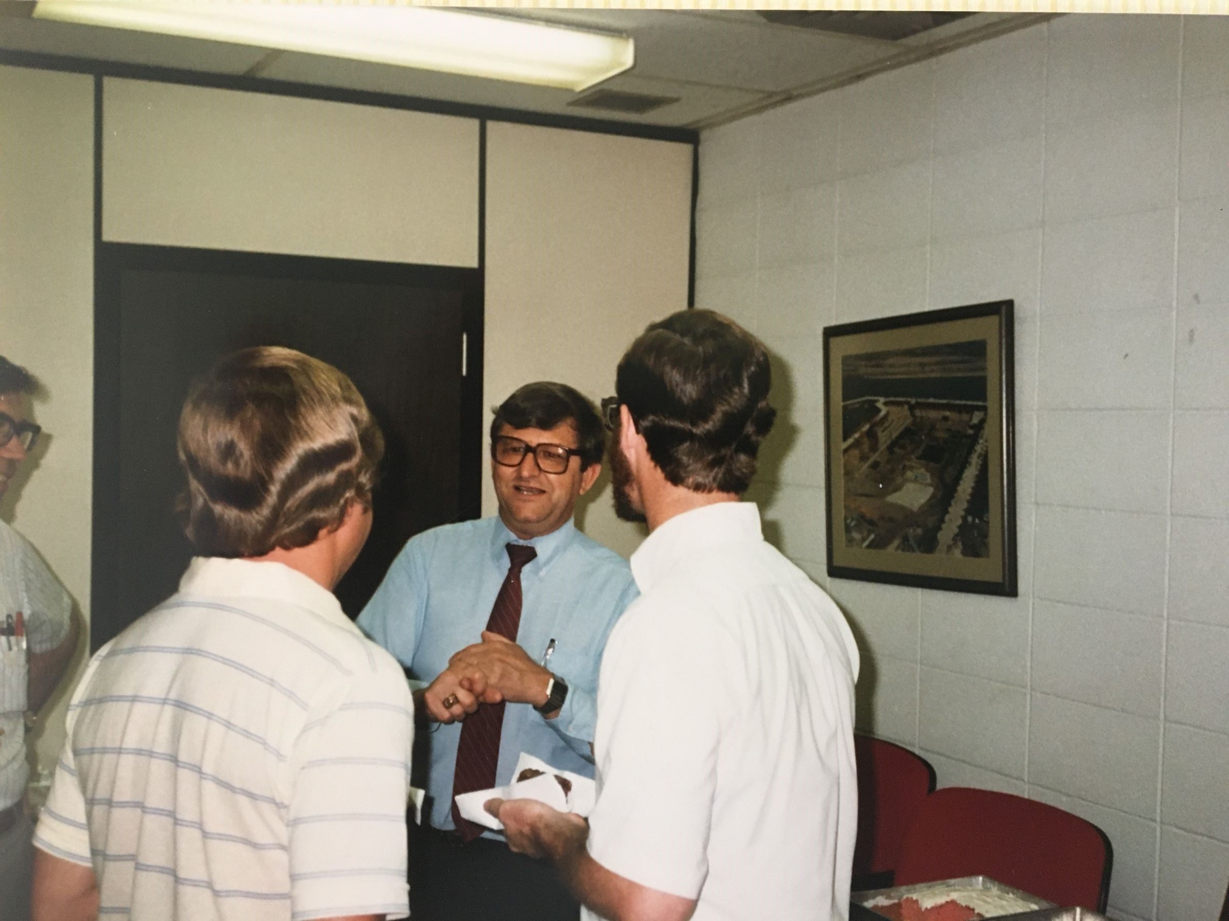 Dave Haudrich, Mike Rector, Ed Middleton, and Roy Parks