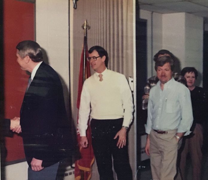 Art Johnson, Ken Koller, Mike Rector, and Bev Rigdon