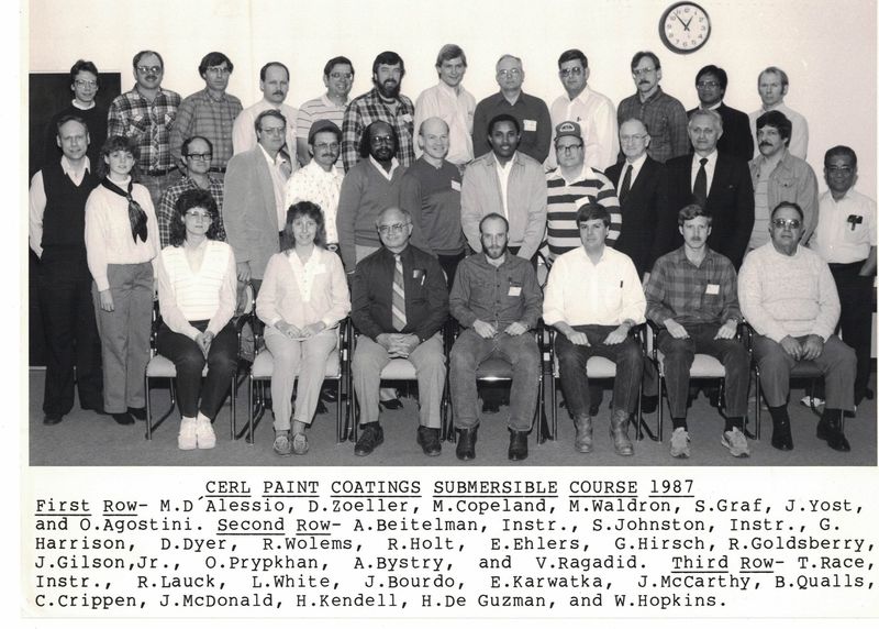 15 - CERL Training Attendees - 1987