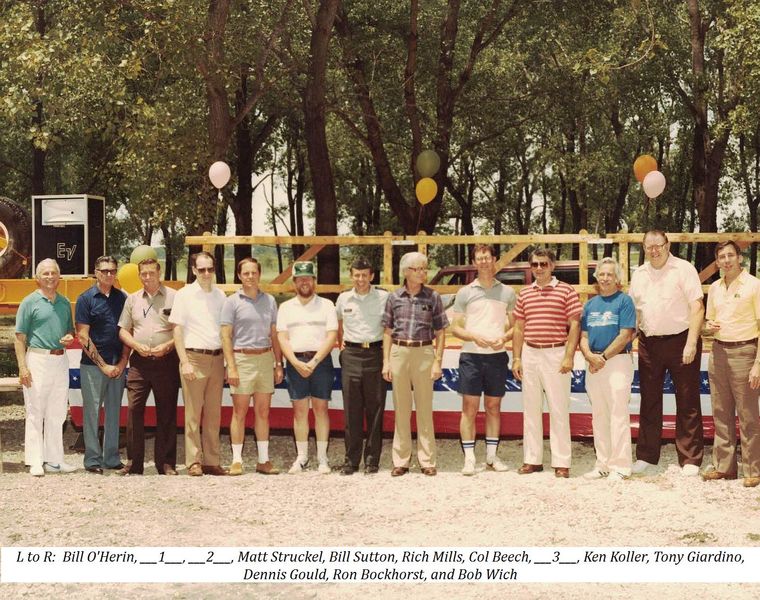 1983 Corps Picnic - Service Awards