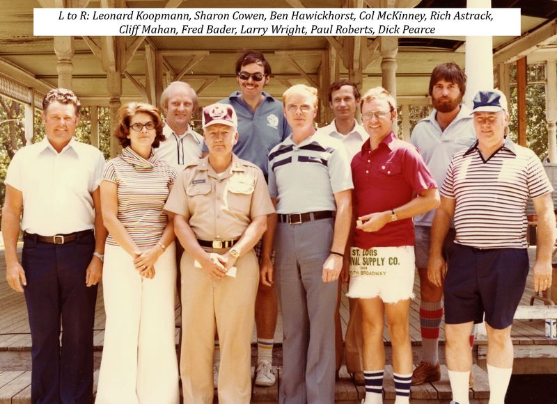 Circa 1978 Corps' Picnic - Awards Presentation