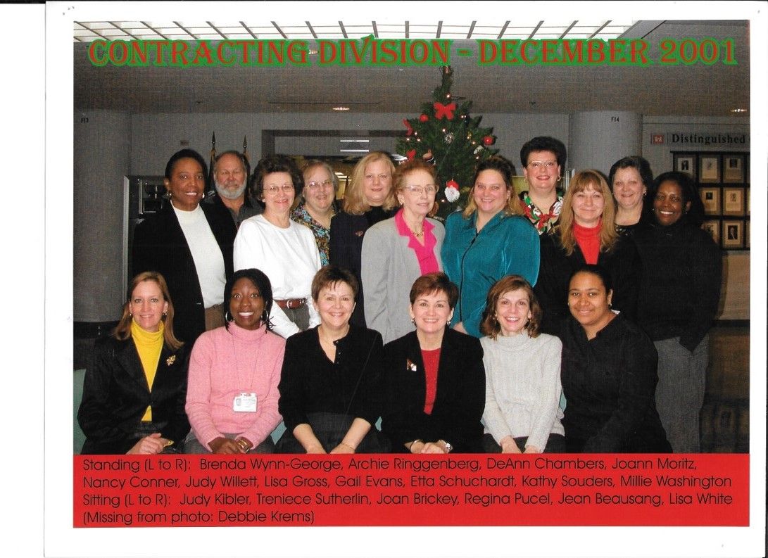 Contracting Division - Christmas 2001