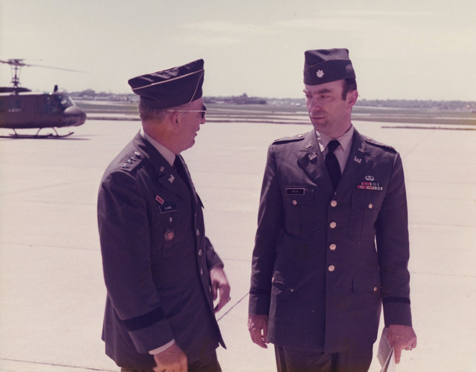 02-LTG Clarke and LTC Groh-July 1973