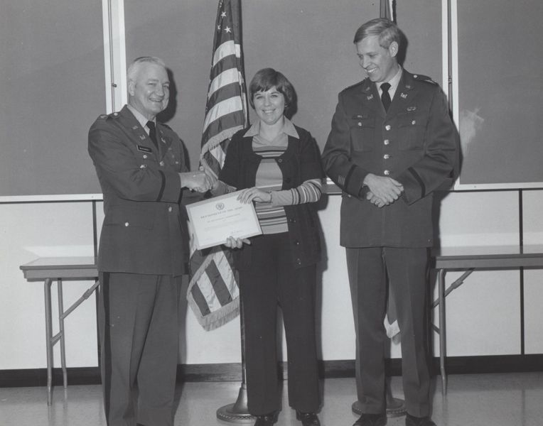 14-COL Mc Kinney, Mary Maddock and LTC Gell-Circa 1977