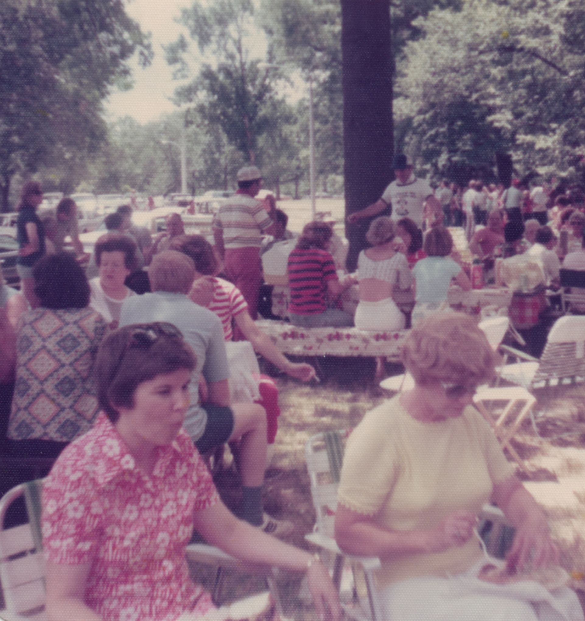 21-Mary Maddock and Marge Hurst-Carondelet Park, June 1977