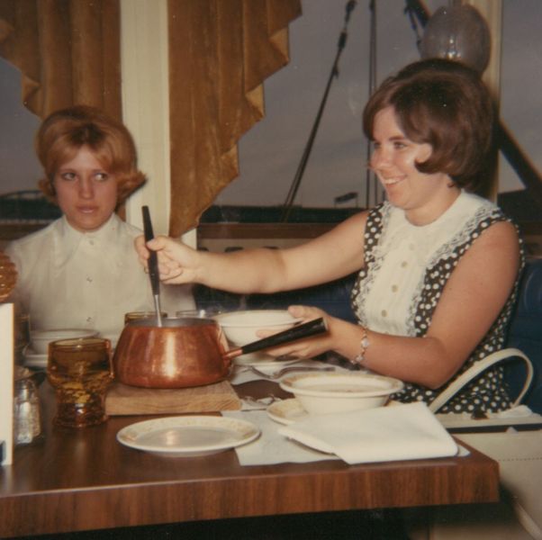 46-Sally Unterreiner Corbett and Mary Kahn Maddock-1968