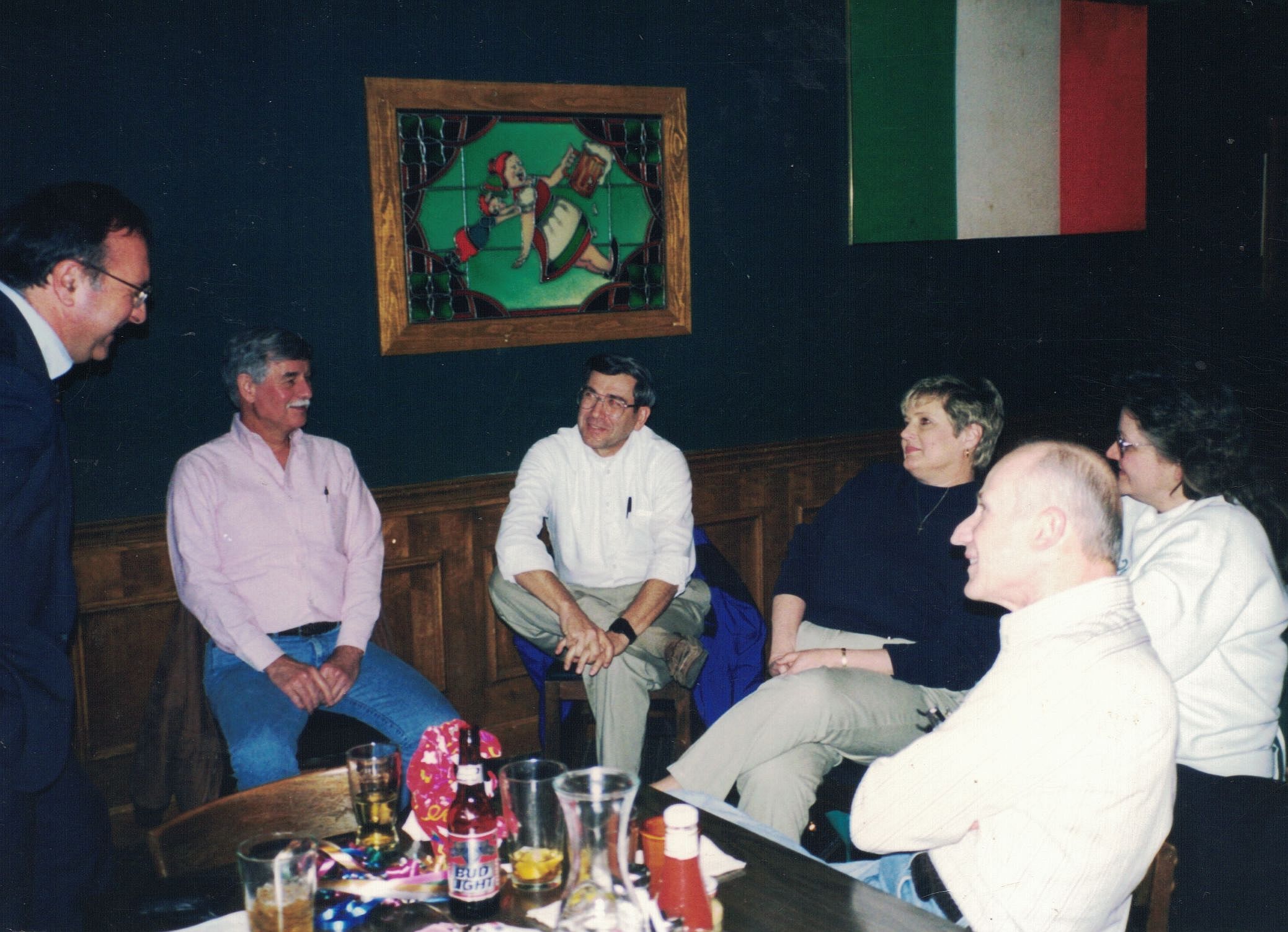 Photo 07 - L to R - Walter O'Hare, Terry Laws, Joe Schwenk, Joan Schick, Richard Schaumburg and _____1_____