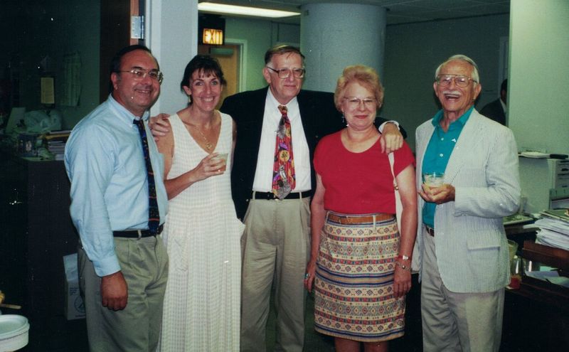 Photo 25 - L to R - Walter O'Hare, Rozann Heininger, Bob Muffler, Josephine Biscan, and Bill O'Herin