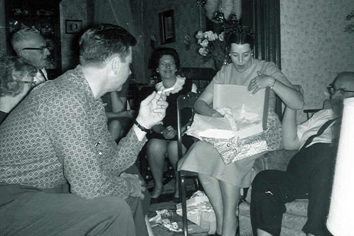 Christmas, Paul, Geraldine & Naomi