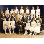 Aunt Helen Confirmation Class 1927-Top Row 3rd from right