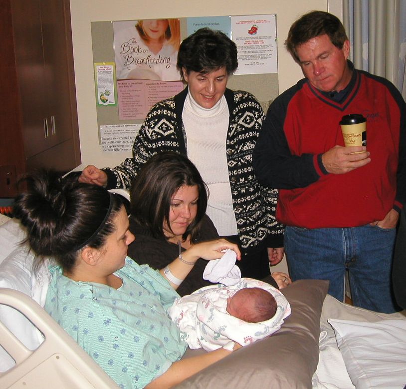 Mom, Shauna, Grandma Ewing and Grandpa Kruse