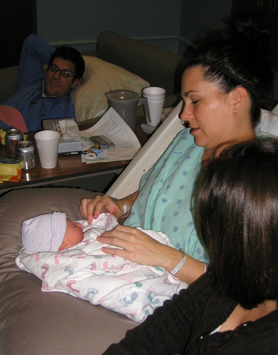 Rick, Lauren, Little Eric and Grandma Kruse