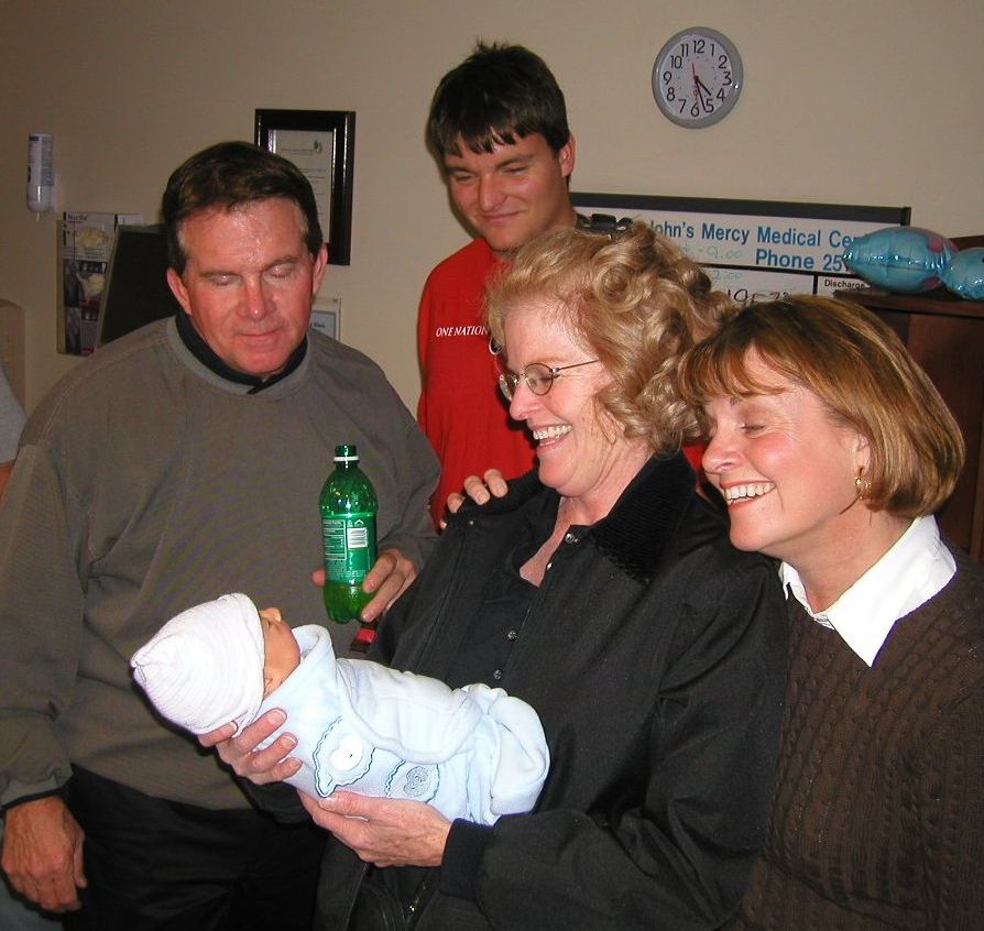 Grandpa Dave, Uncle Michael, plus Great Aunts Pat and Karen